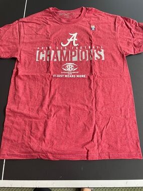 The Vanity Room Red 'Champions' Graphic Tee